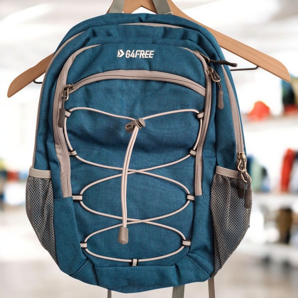 G4FREE Teal Unisex Backpack - Travel, Hiking